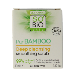 So Bio Etic Exfoliante de bambú 50 ml