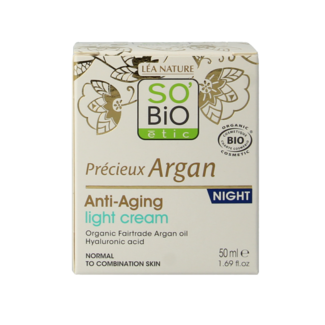 So Bio Etic Anti-aging night fluid 50 Millilitre