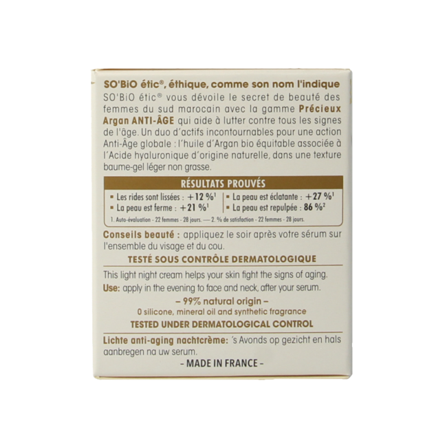 Anti-Aging Nachtfluid 50 Milliliter