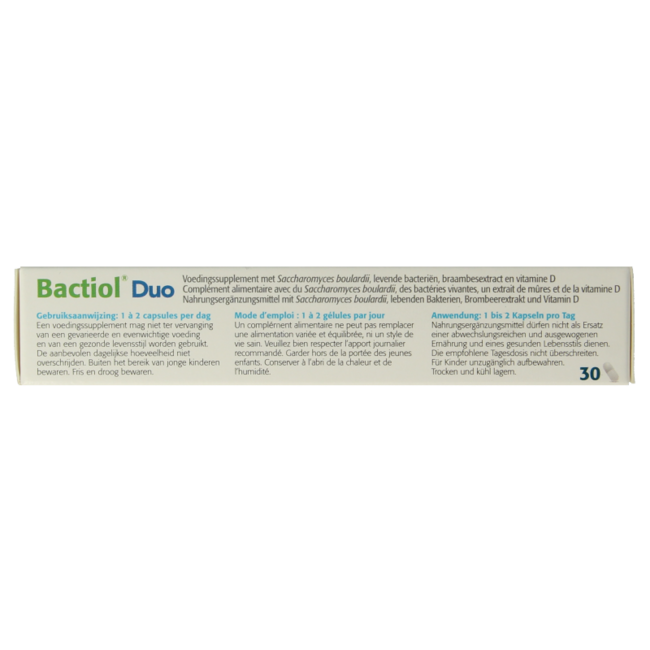 Bactiol duo 30 Capsule