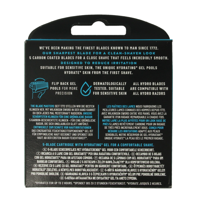 Hydro 5 skin protection blades 8 pieces