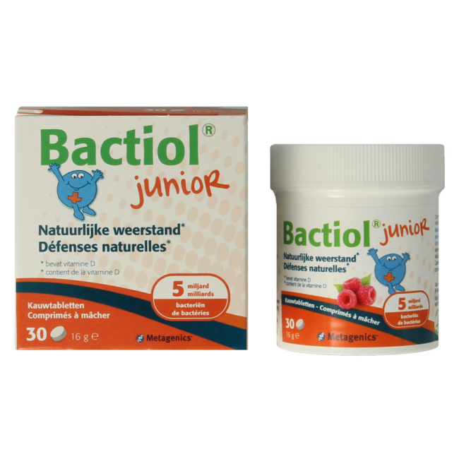 Bactiol junior chew 30 Kauwtabletten