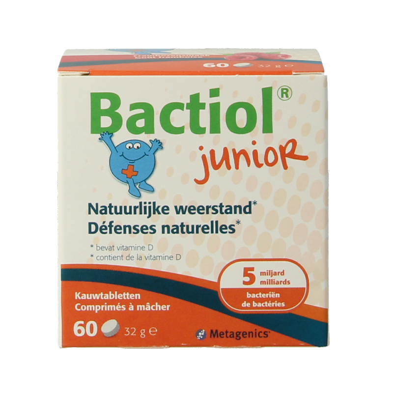 Metagenics Bactiol Junior | Probiotici e Vitamina D per Bambini