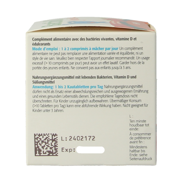 Bactiol junior chew 60 Kauwtabletten