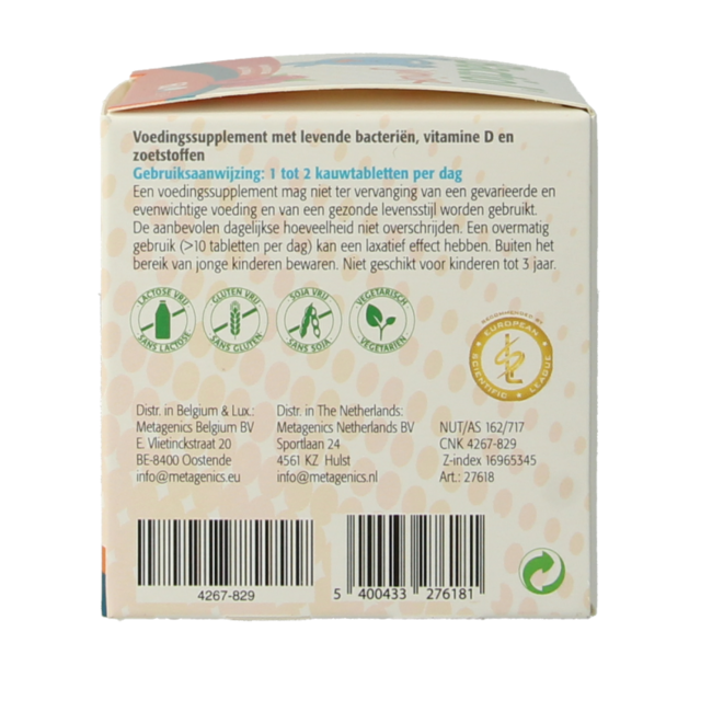 Bactiol junior chew 60 Kauwtabletten