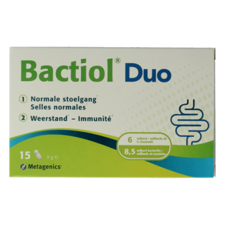 Metagenics Bactiol duo 15 Kapseln