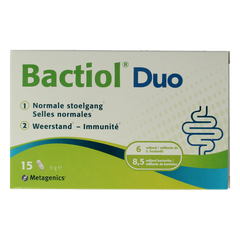 Metagenics Bactiol duo 15 Capsule | Supporto Intestinale