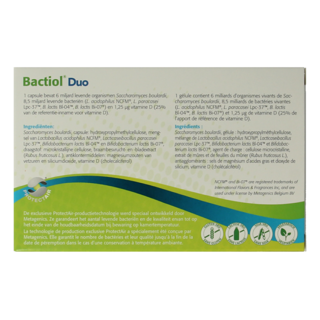 Bactiol duo  15 Capsules