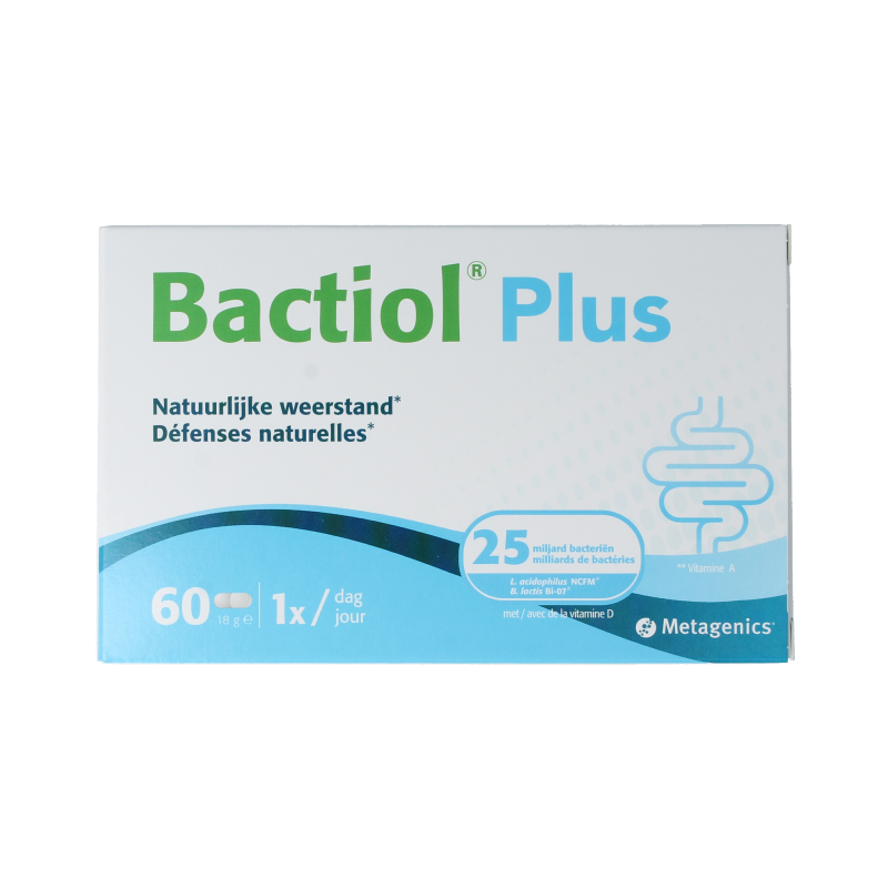 Metagenics Bactiol plus 60 Capsule | Probiotico & Vitamine