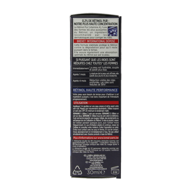 Revitalift laser X3 retinol night serum 30 mililitrów