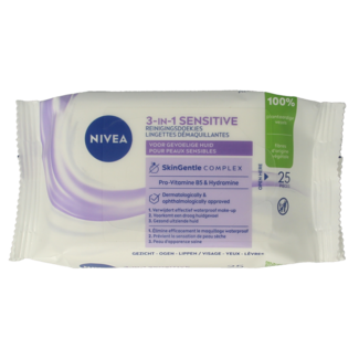 Nivea Toallitas limpiadoras Sensitive 25 unidades