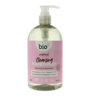Bio-D Flüssigseife Geranie & Grapefruit 500 ml