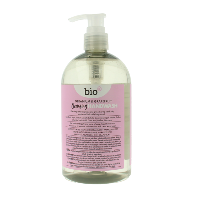 Flüssigseife Geranie & Grapefruit 500 Milliliter