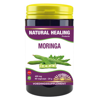 NHP Moringa 400mg puur 60 Vegetarische capsules