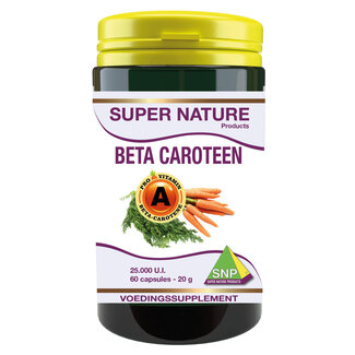 SNP Beta carotene 25000IU 60 Capsules