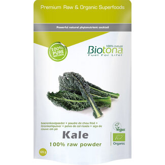 Biotona Kale raw powder organic 120 Gram