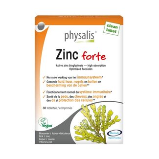 Physalis Zinc forte 30 Tablets