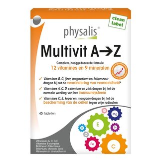 Physalis Multivit A-Z 45 tabletek
