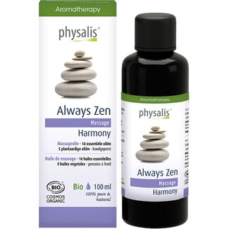 Physalis Massageöl Always Zen 100 ml