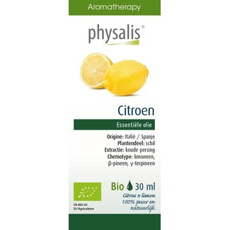 Physalis Lemon organic 30 Millilitres