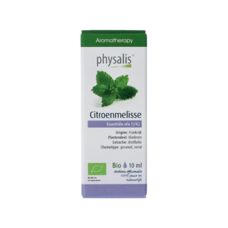 Physalis Lemon Balm 5% organic 10 Millilitres