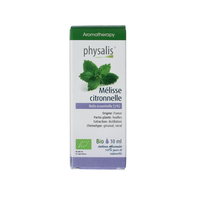 Lemon Balm 5% organic 10 Millilitres