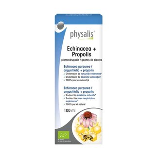 Physalis Organic Echinacea + Propolis 100ml