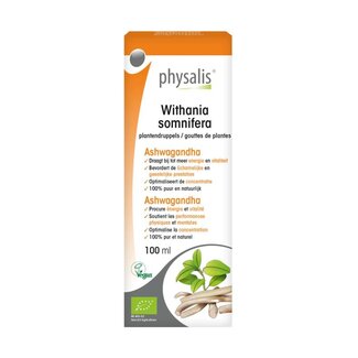 Physalis Withania somnifera organic 100 Millilitres