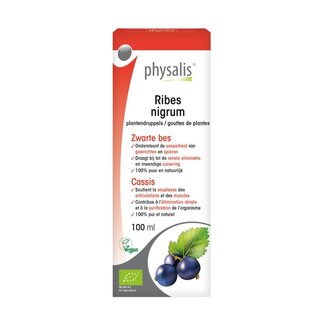 Physalis Ribes nigrum organic 100 Millilitres