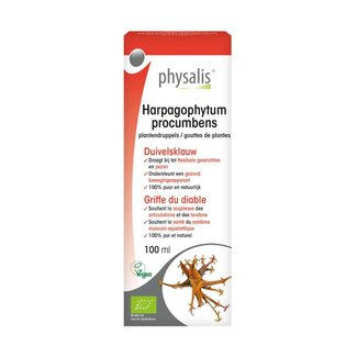 Physalis Harpagophytum procumbens organic 100 Millilitres