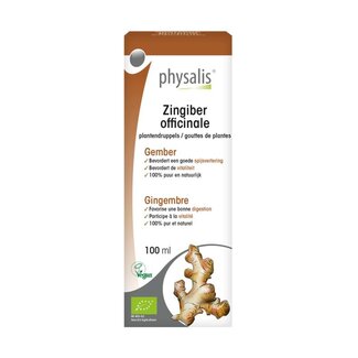 Physalis Zingiber officinale organic 100 Millilitres