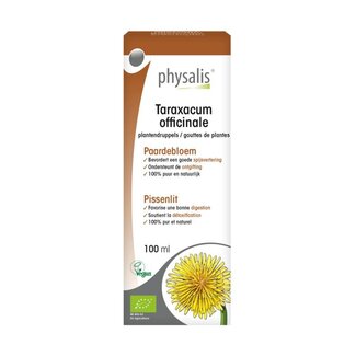 Physalis Taraxacum officinale organic 100 Millilitres
