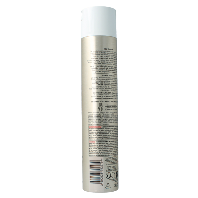 Haarspray satin sterke fixatie 300 Milliliter