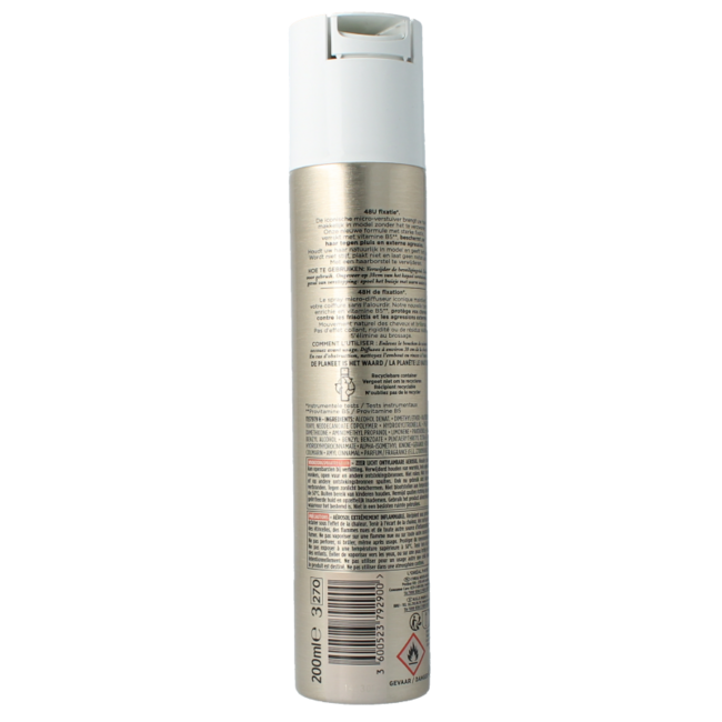 Laque satin fixation forte 200 Millilitres