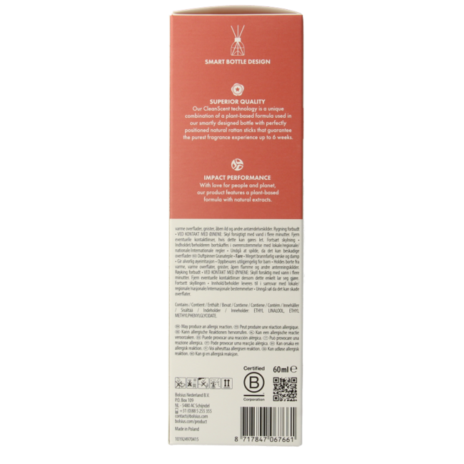 True Scents fragrance diffuser pomegranate 60 Millilitres