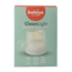 Kit de inicio Bolsius Clean Light soporte blanco - incluye vela sin aroma 1 ud.