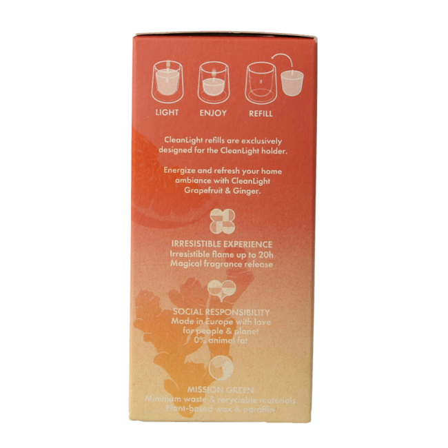 Pack de 2 recambios Clean Light Pomelo / Jengibre 212 g