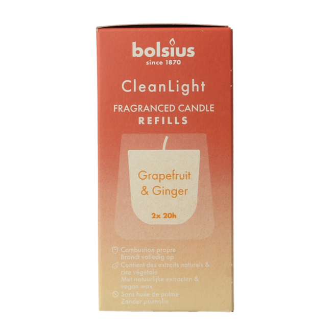 Recharge Clean Light lot de 2 Pamplemousse / Gingembre 212 g