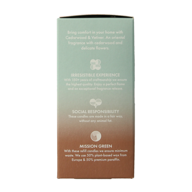 Ricarica Clean Light Confezione da 2 Legno di Cedro / Vetiver 212 Grammi