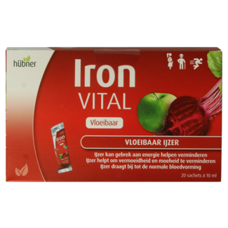 Hubner Iron vital płynne żelazo 20x10ml 20 sztuk