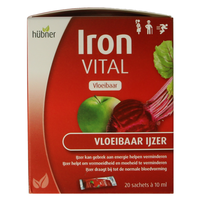 Iron vital liquid iron 20x10ml 20 Pieces