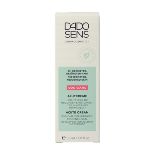 Dado Sens SOS Care Acute Cream Organic 30ml