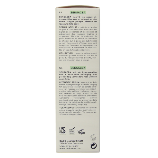 Sérum intensif bio Sansacea 50 ml