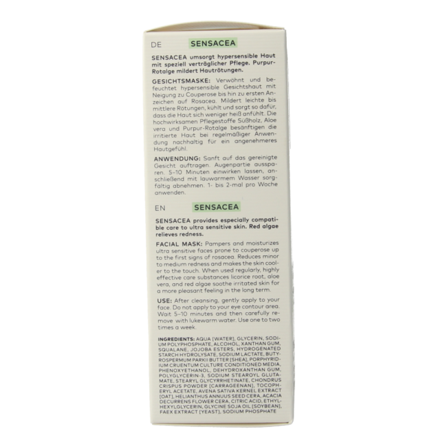 Sensacea Gesichtsmaske Bio 50 Milliliter
