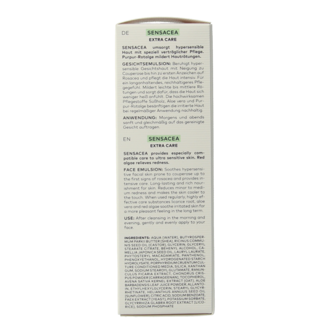 Sensacea Extra Care Gesichts-Emulsion Bio 50 Milliliter