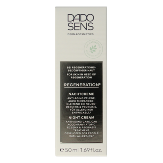 Dado Sens Regeneration E night cream 50 Milliliter