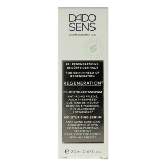 Dado Sens Regeneration E Feuchtigkeitsserum Bio 20 Milliliter