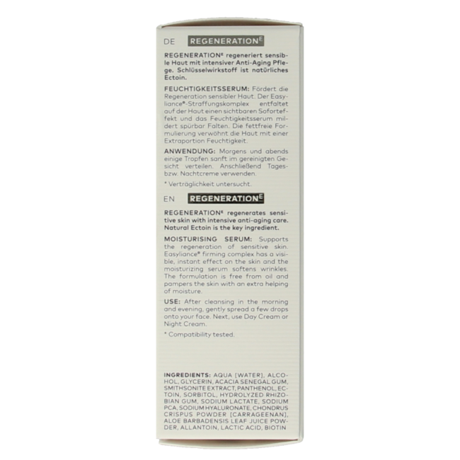 Regeneration E Feuchtigkeitsserum Bio 20 Milliliter