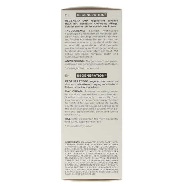Regeneration E day cream 50 Millilitre