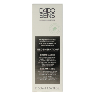 Dado Sens Maschera Crema Rigenerazione E Bio 50 ml